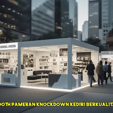booth pameran knockdown kediri berkualitas
